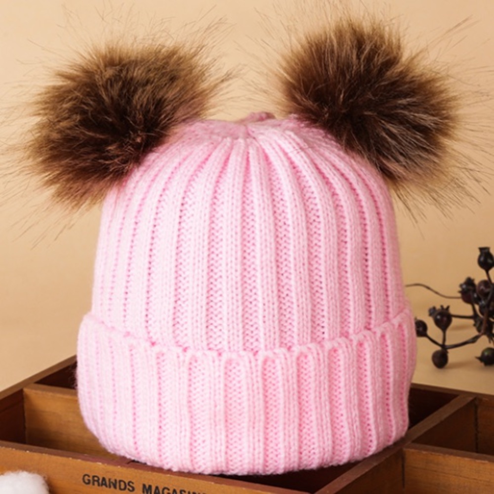 “Give me puffs” hat for girls